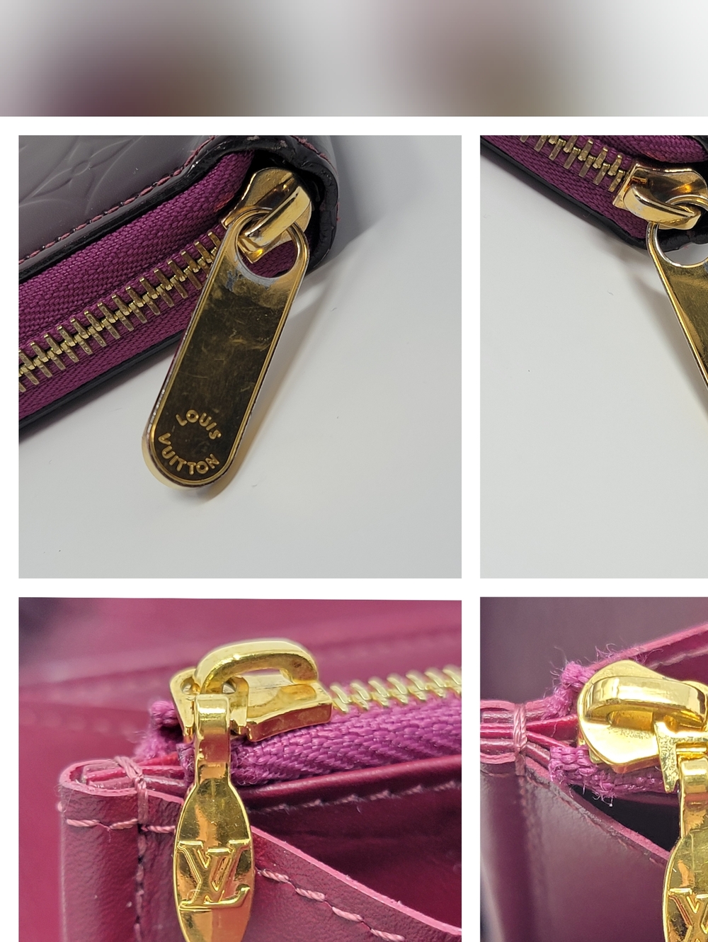 Louis Vuitton Vernis Enamel Patent Leather Zippy Long Wallet | Limited Edition - Picture 5 of 11